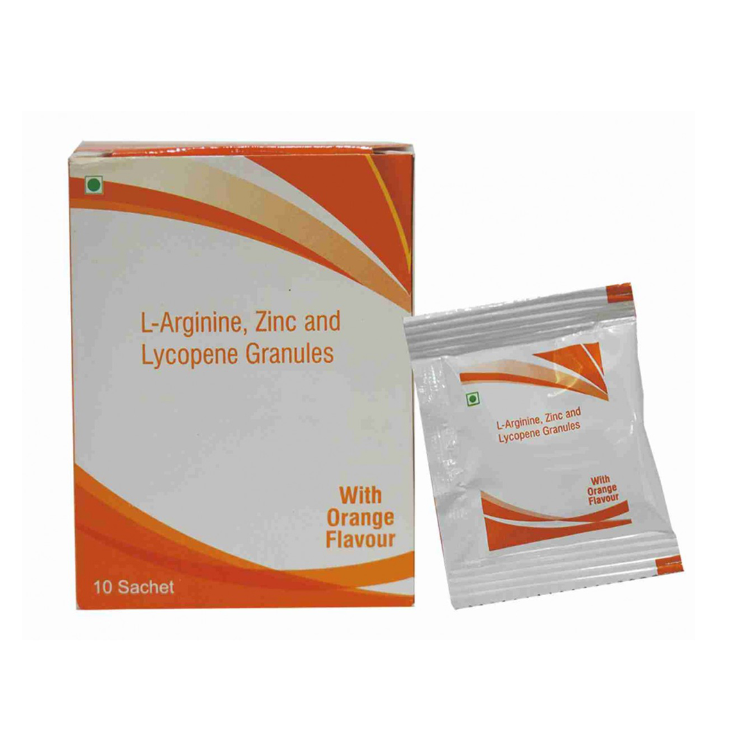 L-Arginine, Zinc and Lycopene Granules