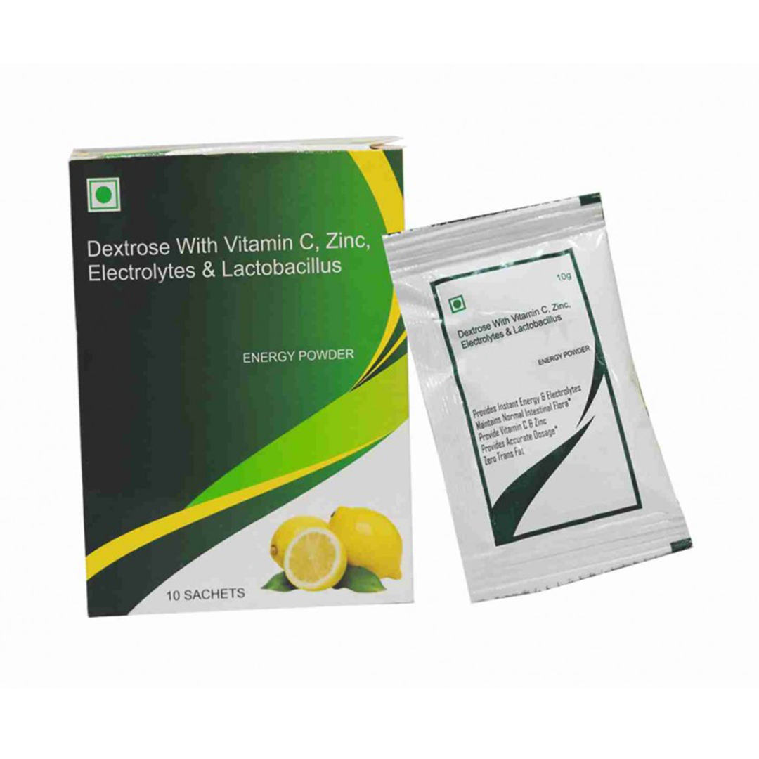 Dextrose with Vitamin C, Zinc, Electrolytes & Lactobacillus